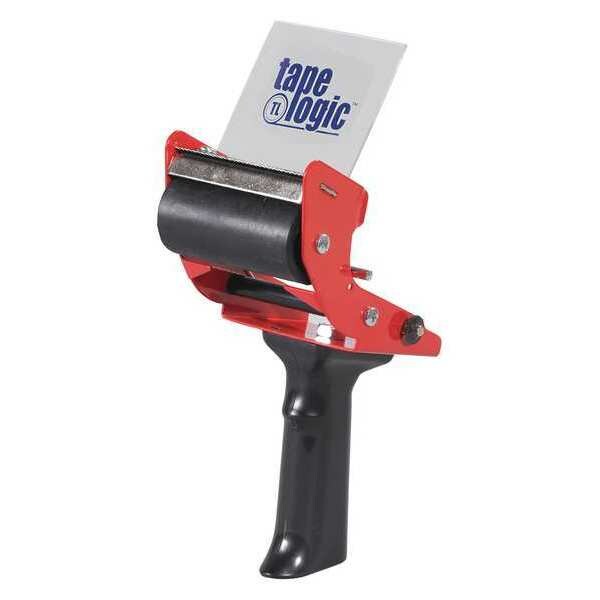 Tape Logic® Mouse Trap Carton Sealing Tape Dispenser, 3", Red/Black, 1/Each