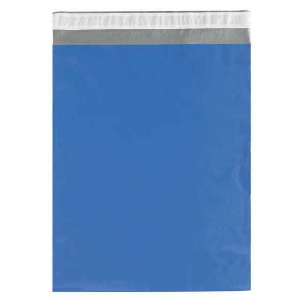 Poly Mailers, 14 1/2" x 19", Blue, 100/Case