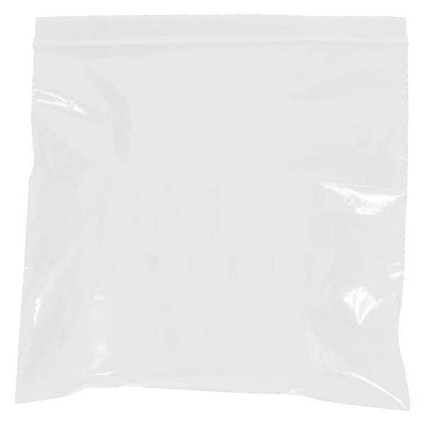 Poly Bags, 12" x 15", 2 mil, White, 1000 PK