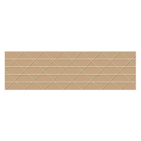 Central™ 235 Reinforced Tape, 5.8 Mil, 72mm x 375', Kraft, 8/Case
