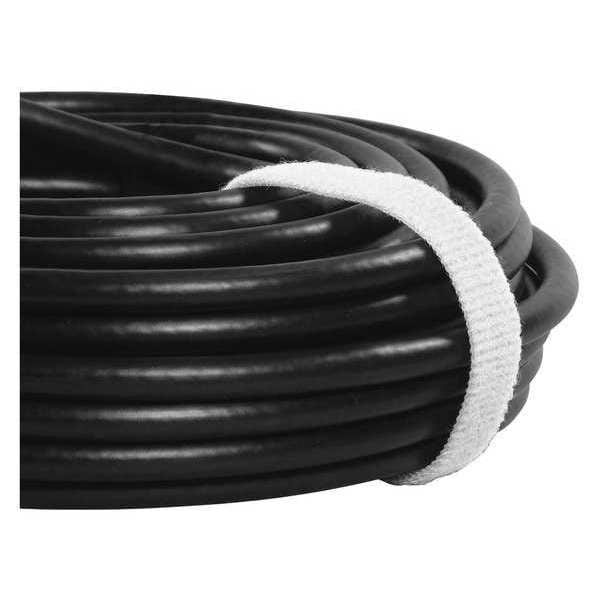 Velcro® Self-Grip Straps, 3/4" x 75', White, 1/Case