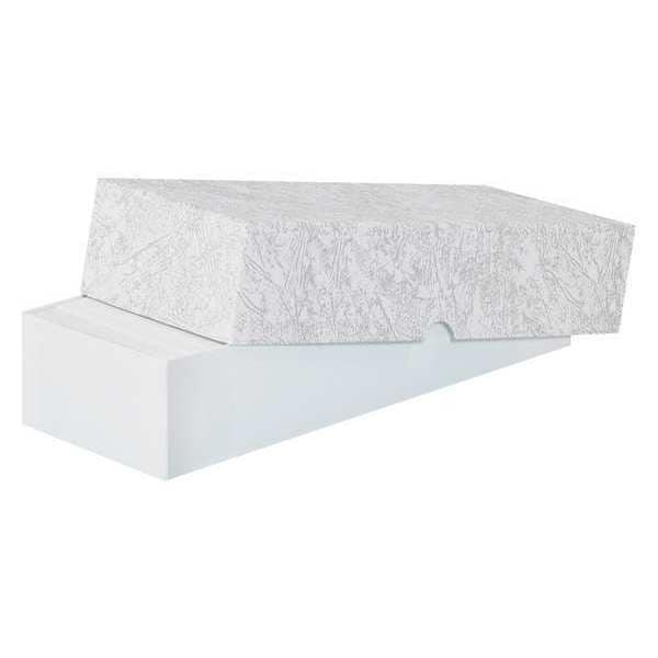 Stationery Set-Up Cartons, 10" x 3 1/2" x 2", Gray Leatherette, 100/Case