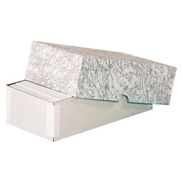 Stationery Set-Up Cartons, 7" x 3 1/2" x 2", Gray Leatherette, 100/Case