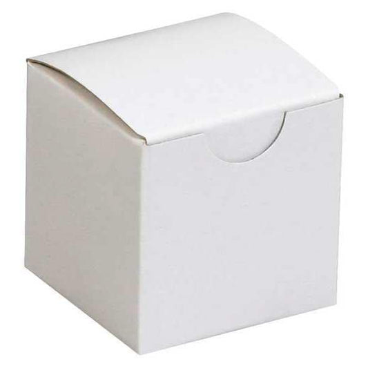 Gift Boxes, 2" x 2" x 2", White, 200/Case