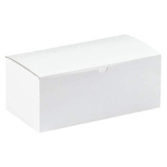 Gift Boxes, 10" x 5" x 4", White, 100/Case