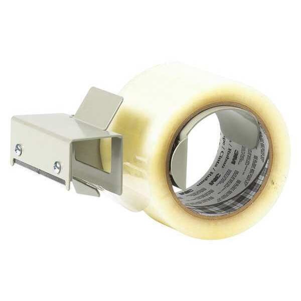 3M™ H-123 Hand Held Metal Carton Sealing Tape Dispenser, 3", Gray, 1/Each
