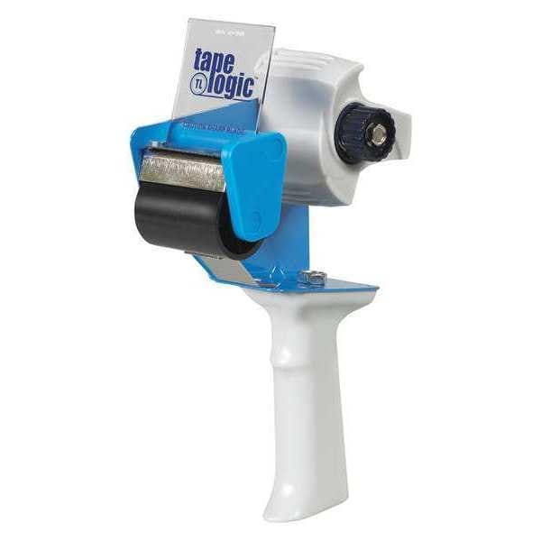 Tape Logic® Industrial Carton Sealing Tape Dispenser, 2", Blue/White, 1/Each