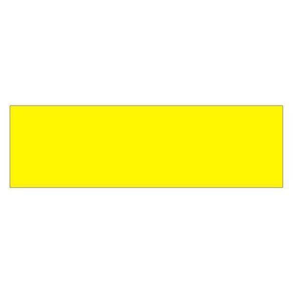 Tape Logic® Inventory Rectangle Labels, 3" x 10", Fluorescent Yellow, 250/Roll