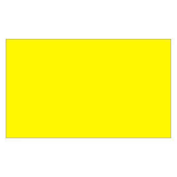 Tape Logic® Inventory Rectangle Labels, 3" x 5", Fluorescent Yellow, 500/Roll