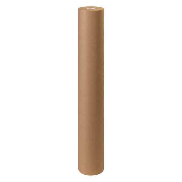 Kraft Paper Roll, 40#, 60" x 900', Kraft, 1 Roll