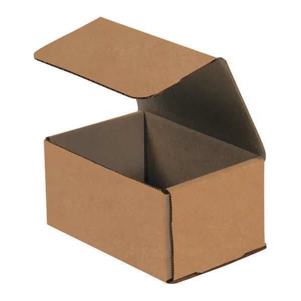 Corrugated Mailers, 6" x 5" x 3", Kraft, 50/Bundle