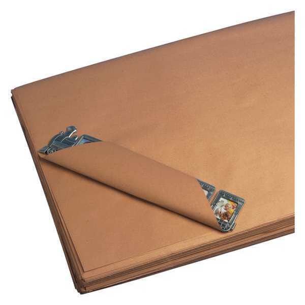 Kraft Paper Sheet, 40#, 24" x 36", Kraft, 625/Case