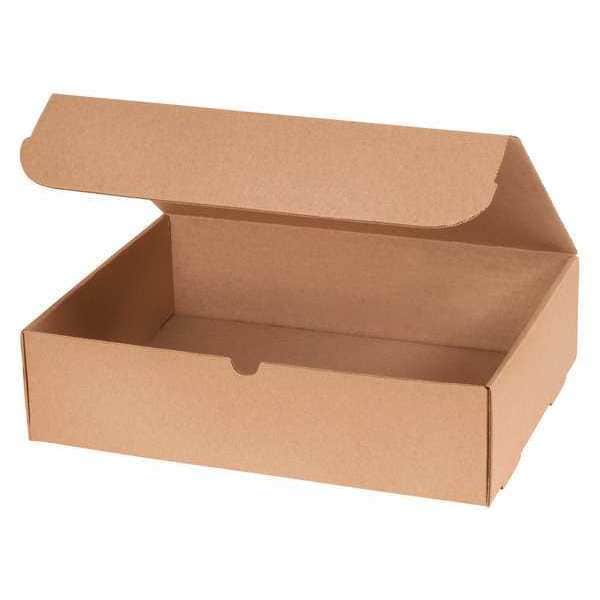 Literature Mailers, 15 1/8" x 11 1/8" x 4", Kraft, 50/Bundle