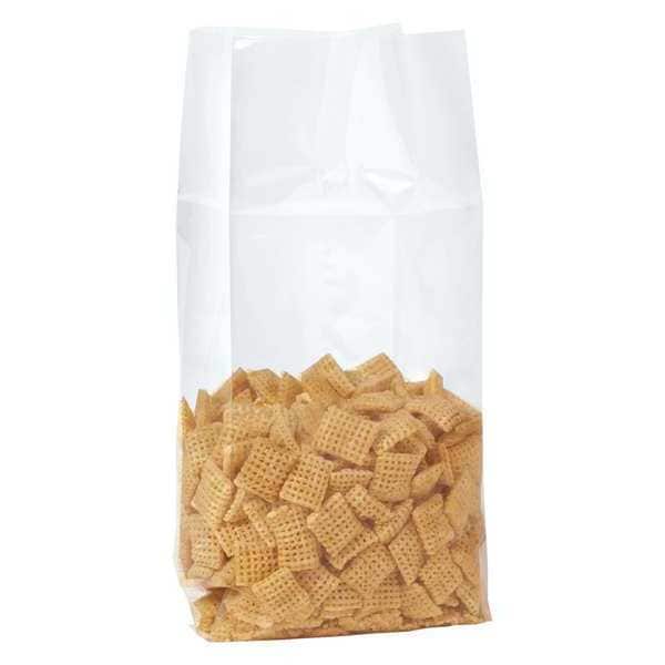 Poly Bags, 4-1/2" x 2-3/4" x 10-3/4", 1.5 mil, Clear, 2000 PK