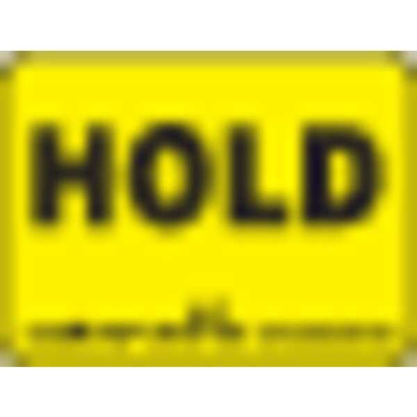 Hold Label, 2"x1.5", Pk500