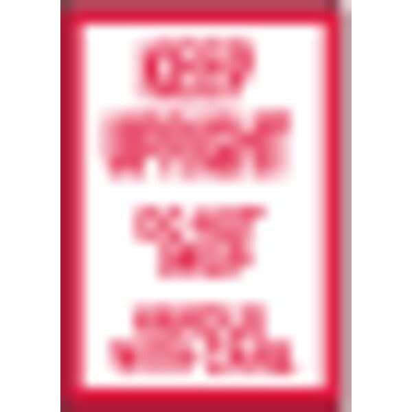 Keep Upright Label, 2.75"x4", Pk500