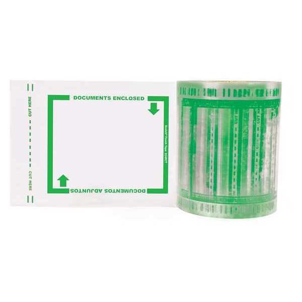Packaging Tape, 5" W, Clear, PK8