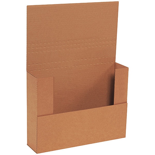 Easy-Fold Mailers, 12 1/8" x 9 1/8" x 4", Kraft, 50/Bundle