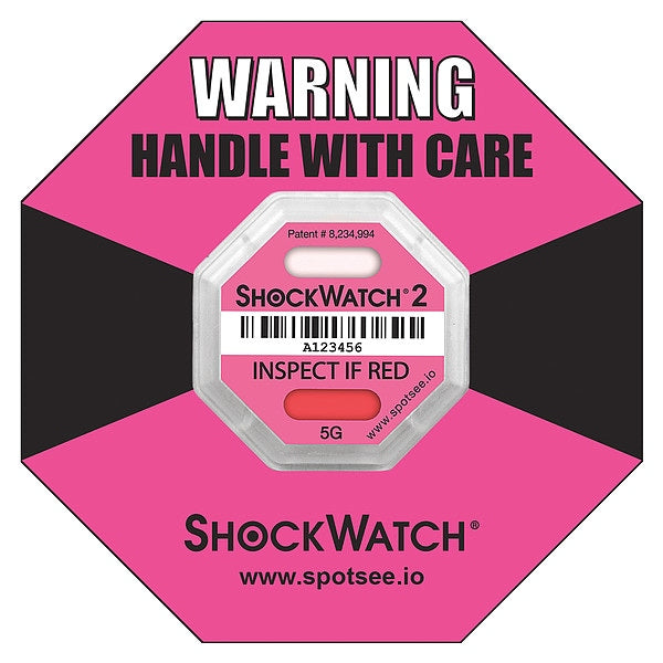 G-Force Indicator Label, 5G, PK50