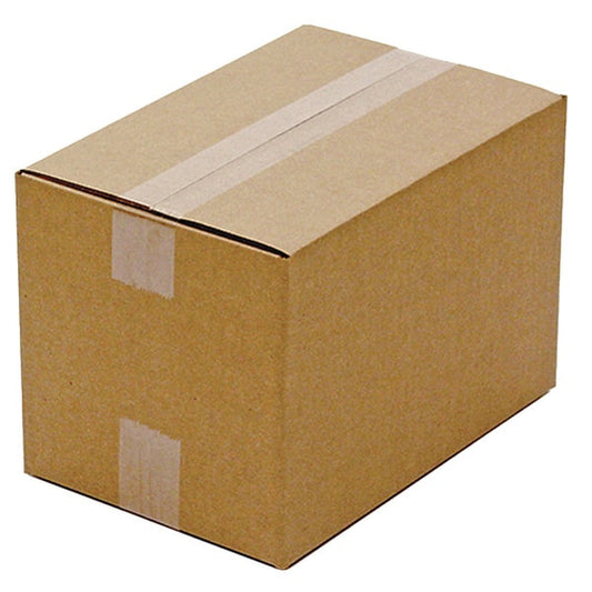 Shipping Carton, Kraft, 12 In. L, 8 In. W
