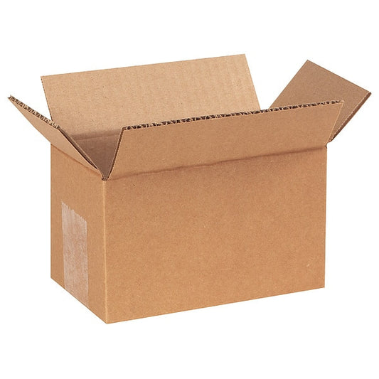 Long Corrugated Boxes, 6" x 3" x 3", Kraft, 25/Bundle