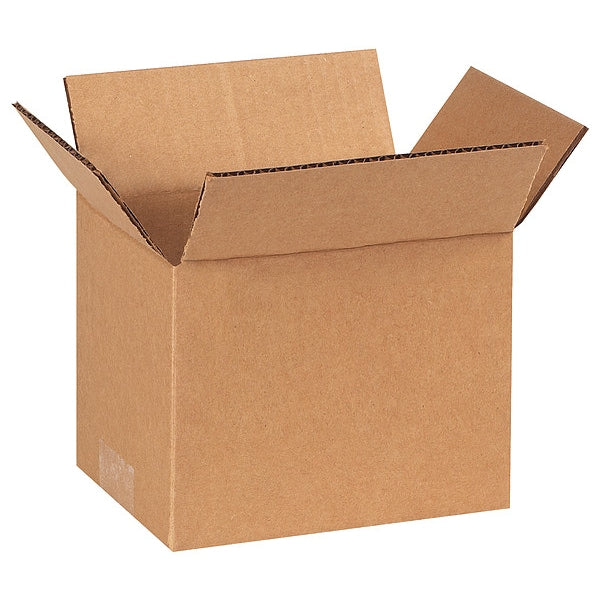 Corrugated Boxes, 7" x 5" x 5", Kraft, 25/Bundle