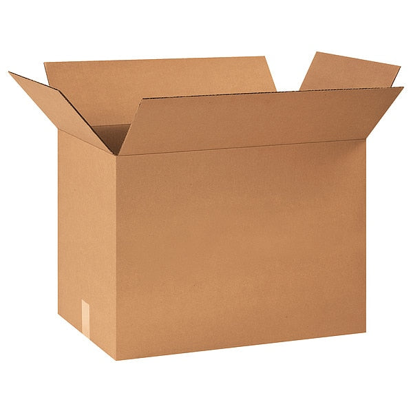Corrugated Boxes, 24" x 14" x 20" Kraft, 15/Bundle