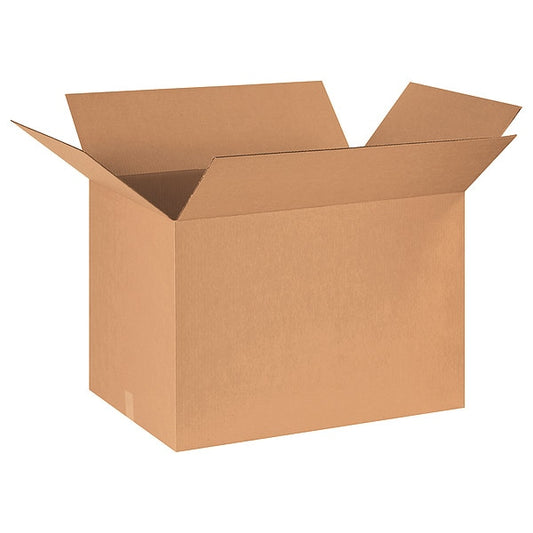 Corrugated Boxes, 30" x 20" x 20", Kraft, 10/Bundle
