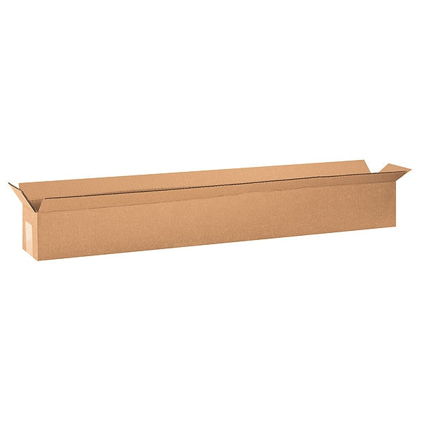 Long Corrugated Boxes, 36" x 4" x 4", Kraft, 25/Bundle