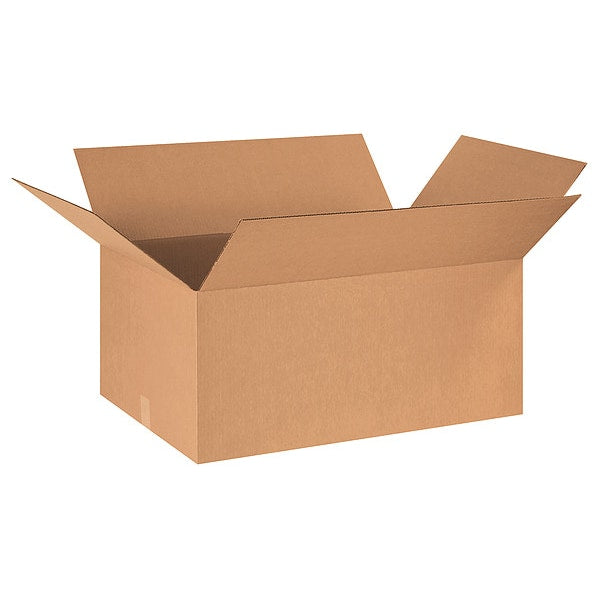 Corrugated Boxes, 36" x 24" x 18", Kraft, 10/Bundle