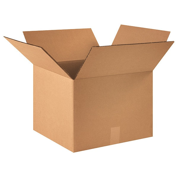 Double Wall Boxes, 18" x 18" x 16", Kraft, 10/Bundle