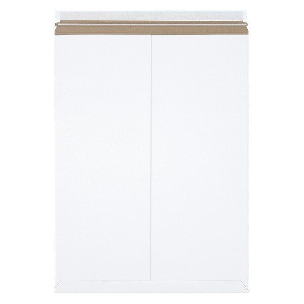 Self-Seal Flat Mailers, 18" x 24", White, 50/Case
