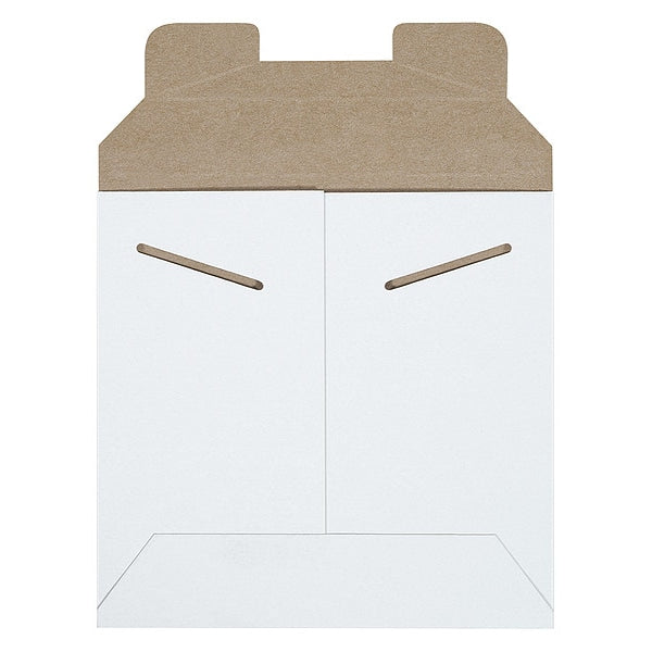 Flat Mailers, 6" x 6", White, 200/Case