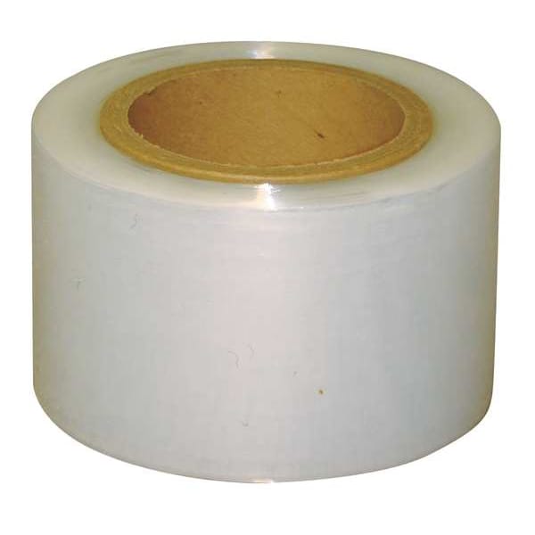 Stretch Wrap, 3" W x 700 ft. L, 120 ga, Cast Style, Clear, Heavy Duty
