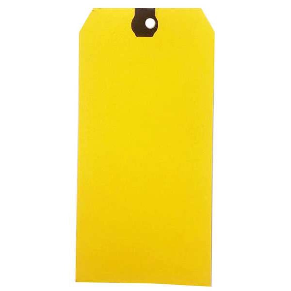 Blank Shipping Tag, Paper, Yellow, PK500
