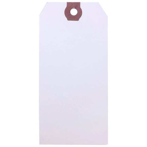 Blank Shipping Tag, Paper, White, PK500