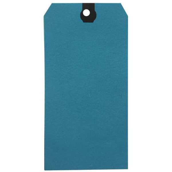 Blank Shipping Tag, Paper, Blue, PK500