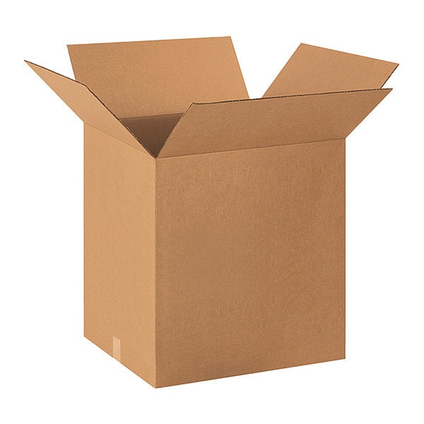 Corrugated Boxes, 24" x 20" x 24", Kraft, 10/Bundle