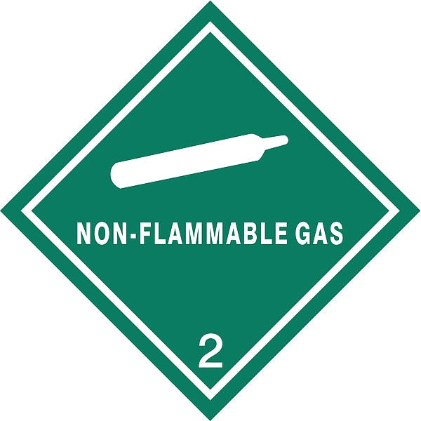 DOT Label, 4 In. W, 4 In. H, PK500