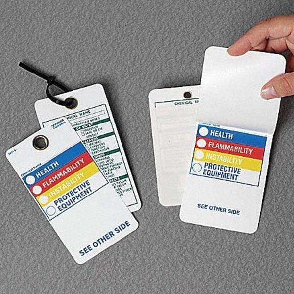 HMIG Label 5"H x 3-1/4"W, Multicolor, Pk25