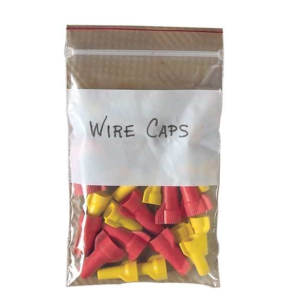 Reclosable Poly Bag, Zip Seal, 3 in L, 2 in W, 2 mil Thick, Low Density Polyethylene (LDPE), Clear