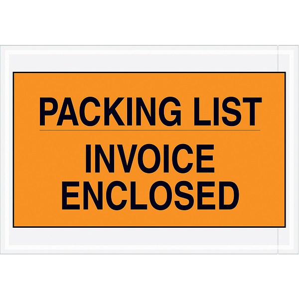 Packing List Envelopes, 10 x 7