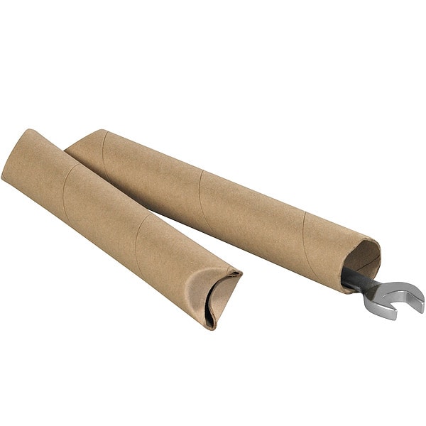 Crimped End Mailing Tube, 9inLxPK70