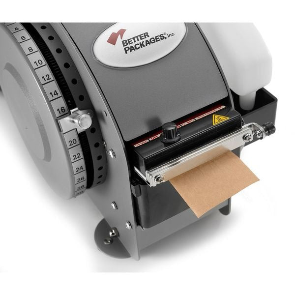 Tape Dispensing Machine, 3 in Max. Tape Width. 7 1/2 in Tape Core Dia, Steel, Gray