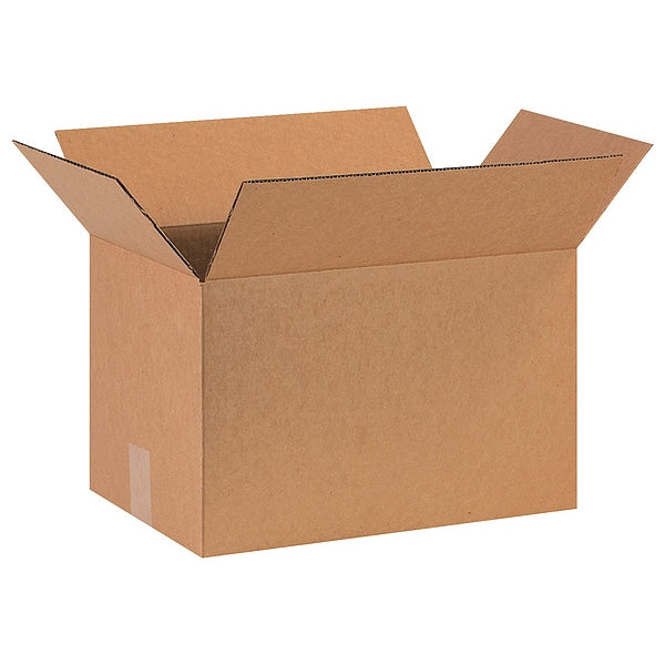 Corrugated Boxes, 16" x 10" x 10", Kraft, 25/Bundle