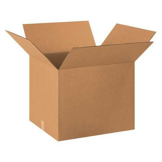 Corrugated Boxes, 20" x 18" x 16", Kraft, 10/Bundle