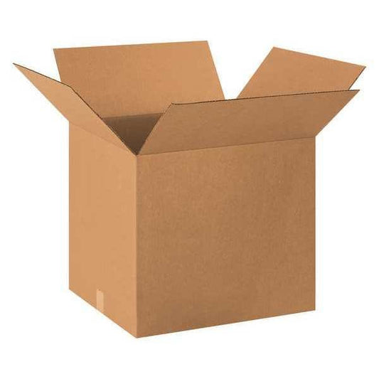 Corrugated Boxes, 20" x 18" x 18", Kraft, 15/Bundle