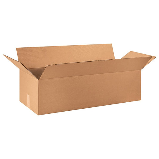 Corrugated Boxes, 36" x 14" x 10", Kraft, 15/Bundle