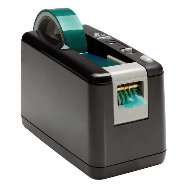 Tape Dispenser, 1 in Max. Tape Width. 5 3/8 in Tape Core Dia, Black