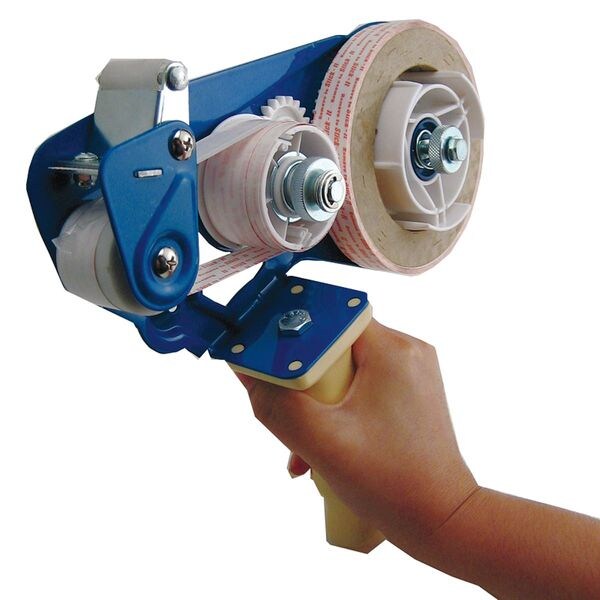 Tape Liner Remover, 1 in Max. Tape Width. 6 in Tape Core Dia, Blue